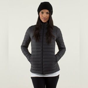 Lululemon Fluff Off Jacket Goose Down Running Activewear Workout Winter Warm